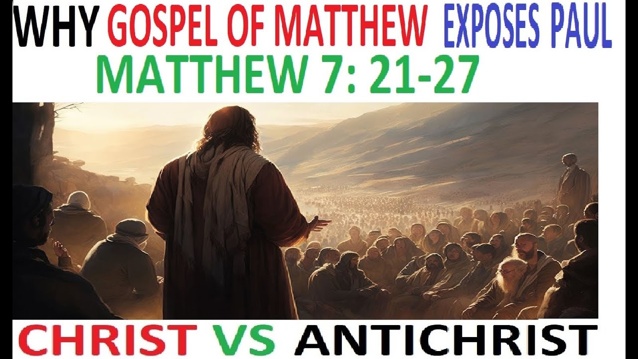Glaring Contradictions Between CHRIST & ANTICHRIST Paul -- Part 8 ...