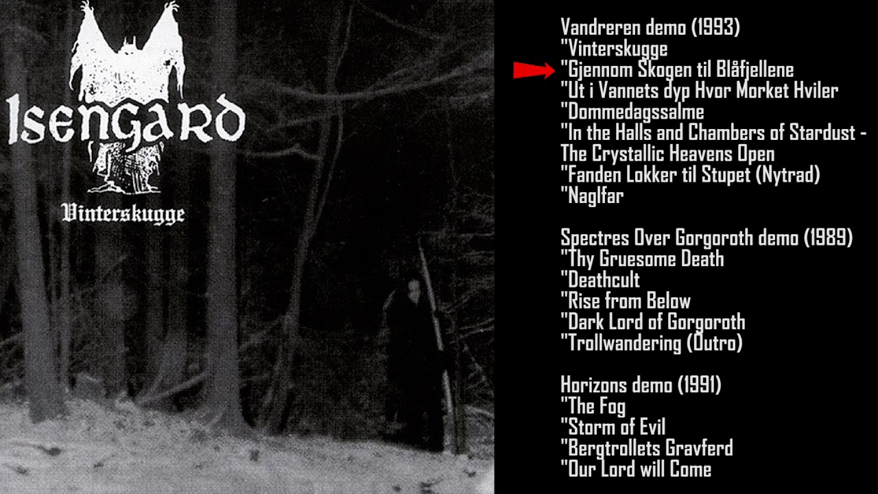 Isengard - Vinterskugge full album (Fenriz Darkthrone black metal