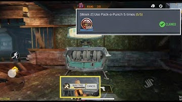 Pack-a-punch task in zombie mode | CODMTAMIL #sothapalpaiyan #callofdutymobile