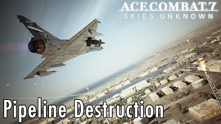 Mission 8: Pipeline Destruction - Ace Combat 7 Commentary Playthrough