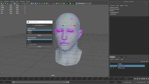 Free Maya Mirror script - Quick Mirror / Easy geometry mirror tool