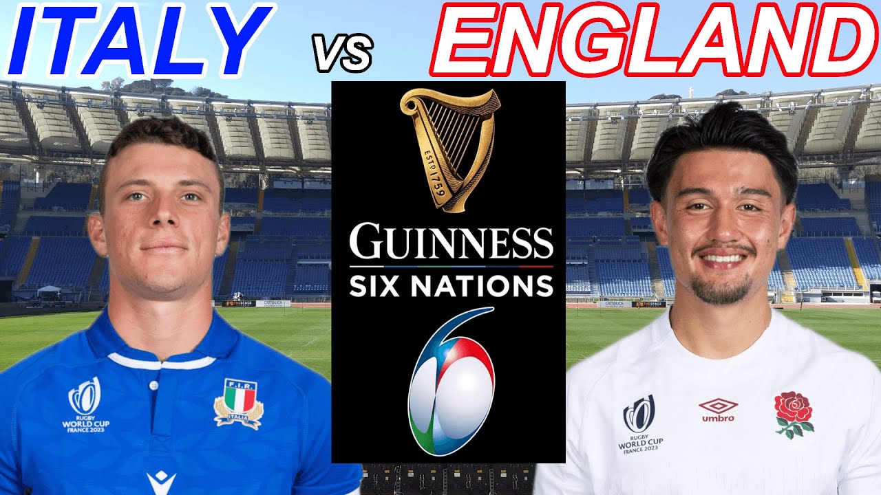 ITALY vs ENGLAND Six Nations 2026 Live Commentary