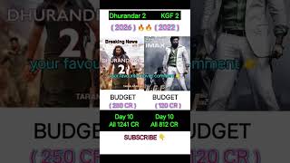 Dhurandhar 2 Box Office Collection 😱 | Ranveer Singh | Yash Kgf chapter 2 | 10th Day Collection,