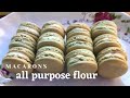 All Purpose Flour Macarons Recipe (nutfree) | Improvements/Mistakes/Tips | SUB | Katherine's Kitchen