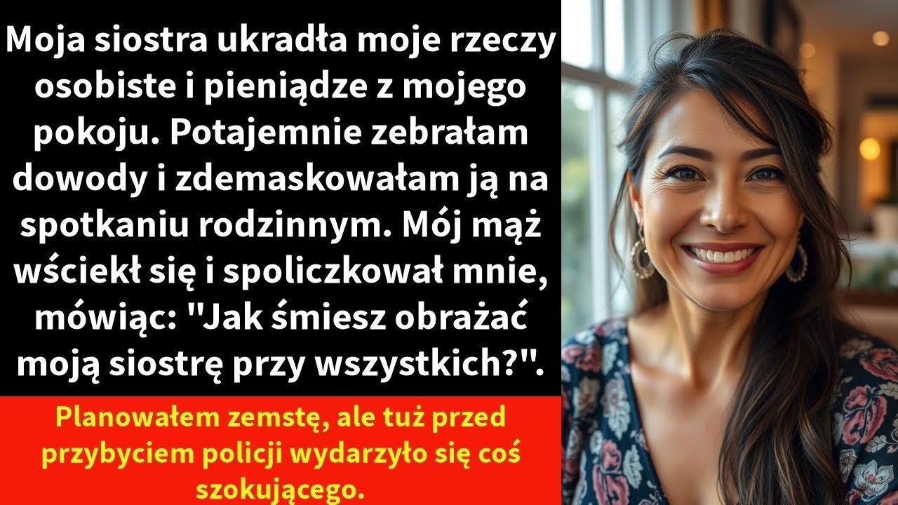 Nazywam się Rachel i myślałam, że mam idealne życie. Aż do dnia, gdy na rodzinnym przyjęciu pokazałam nagranie, na którym moja szwagierka okrada mnie z pieniędzy. „Upokorzyłaś ją przed wszystkimi....