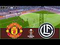 Manchester United vs FC Lugano | Europa League Football Showdown | PES 21 Simulation