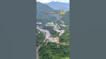 IIT MANDI MOST BEAUTIFUL COLLEGE🙌 #iit #iitmandi #shorts #viral #nature