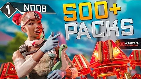 600+ Apex Pack Opening! - Got Heirloom Shards Twice! - 3 Heirlooms Total +  Bird Of Prey R99