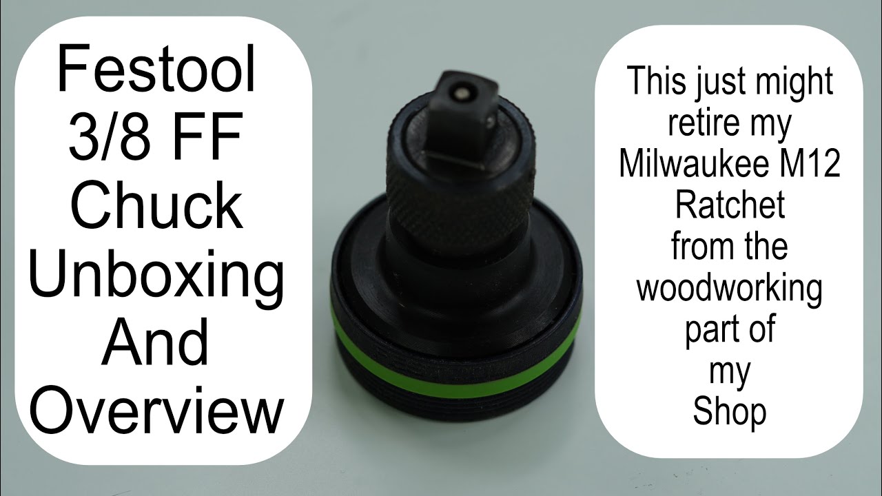 Festool Centrotec Fast Fix Rachet Adapter Unboxing And Overview - YouTube