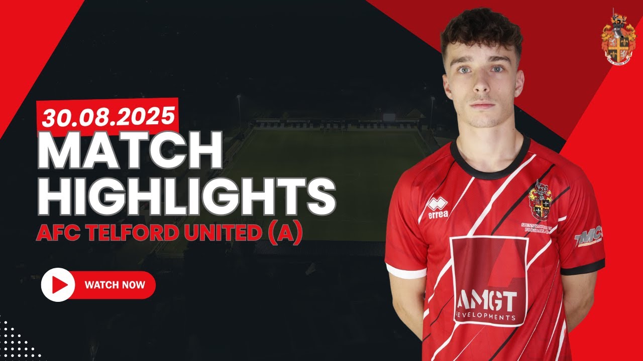 Highlights | AFC Telford United 3 Spennymoor Town 0 | Saturday 30th August 2025
