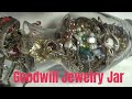 Goodwill jewelry jar  happy easter