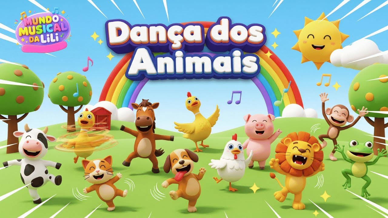 Dança dos animais | Músicas Infantis 🎶 Mundo Musical da Lili 🎶 - YouTube