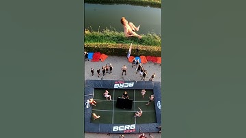 Thumbnail of WORLD RECORD MOST FLIPS ON A TRAMPOLINE! 🤯 *9 Flips*