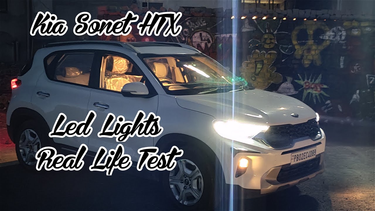 Kia HTX I Led Light Performance I Best in segment YouTube