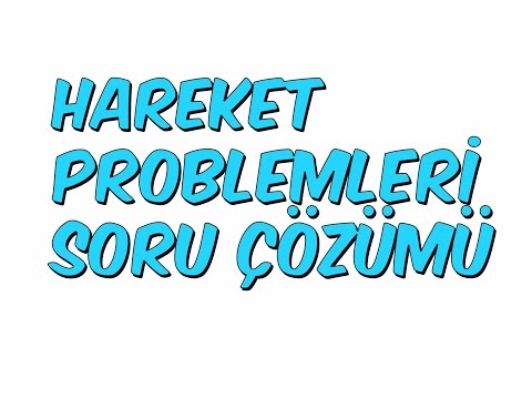 HAREKET PROBLEMLERİ SORU ÇÖZÜMÜ | YGS KAMPI '16 Matematik #48