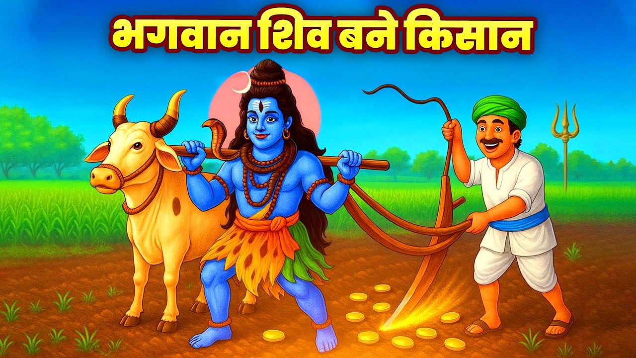 भगवान शिव बने किसान - Shiv Bhakti | Hindi Stories | Moral Stories | Bedtime Stories |Hindi Kahaniyan