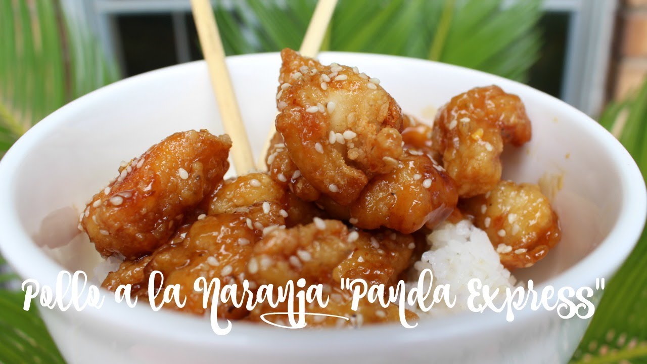 Pollo a la Naranja estilo Panda Express|Orange Chicken|MARILYN MILES -  YouTube