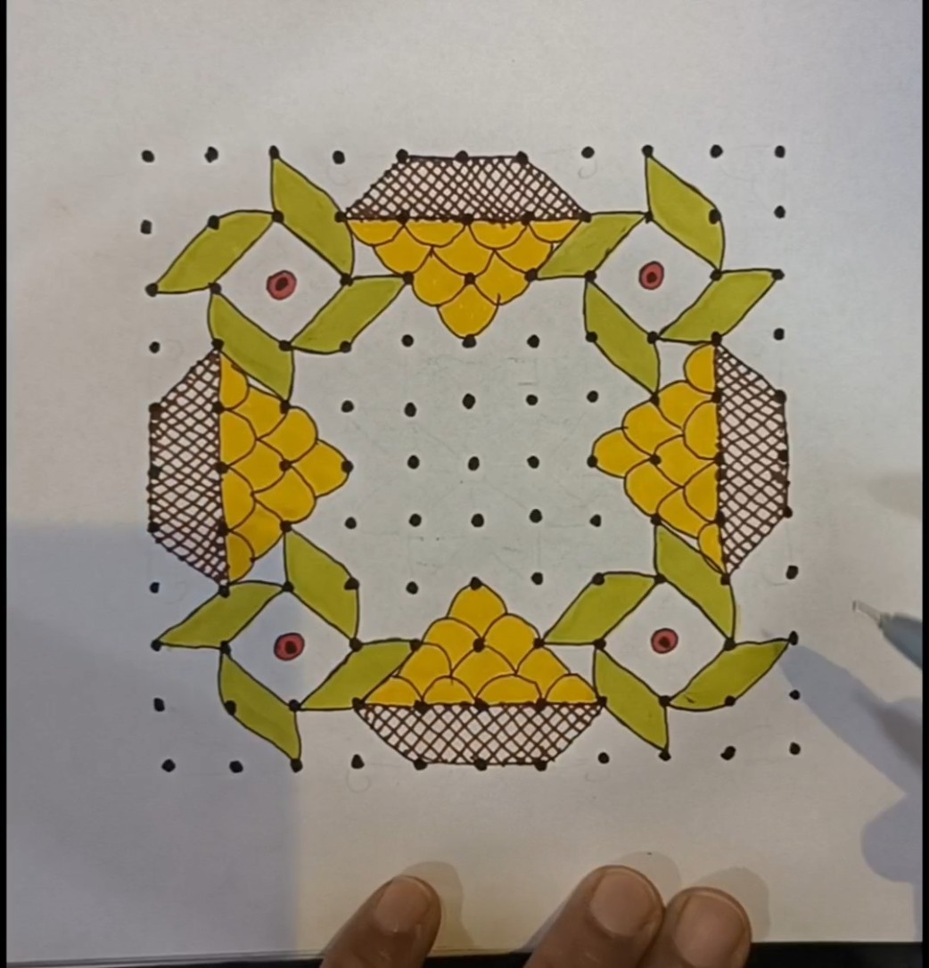 🖌️ఉగాది ముగ్గులు🌼 - ShareChat