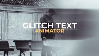Glitch Text Animator Premiere Pro Presets