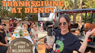 Disney's Fort Wilderness Thanksgiving Camping Trip 2023!