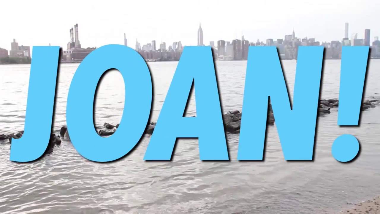 HAPPY BIRTHDAY JOAN! This is your gift. YouTube