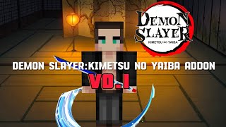 MINECRAFT DEMON SLAYER:KIMETSU NO YAIBA ADDON V0.1 BY EX LEE DOWNLOAD AND SHOWCASE