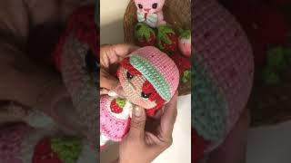 Boneca Moranguinho amigurumi #crochet #tutorialamigurumicompleto