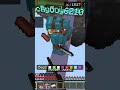 Minecraft Solo clutch after teammate  #viral #gaming #motivation
