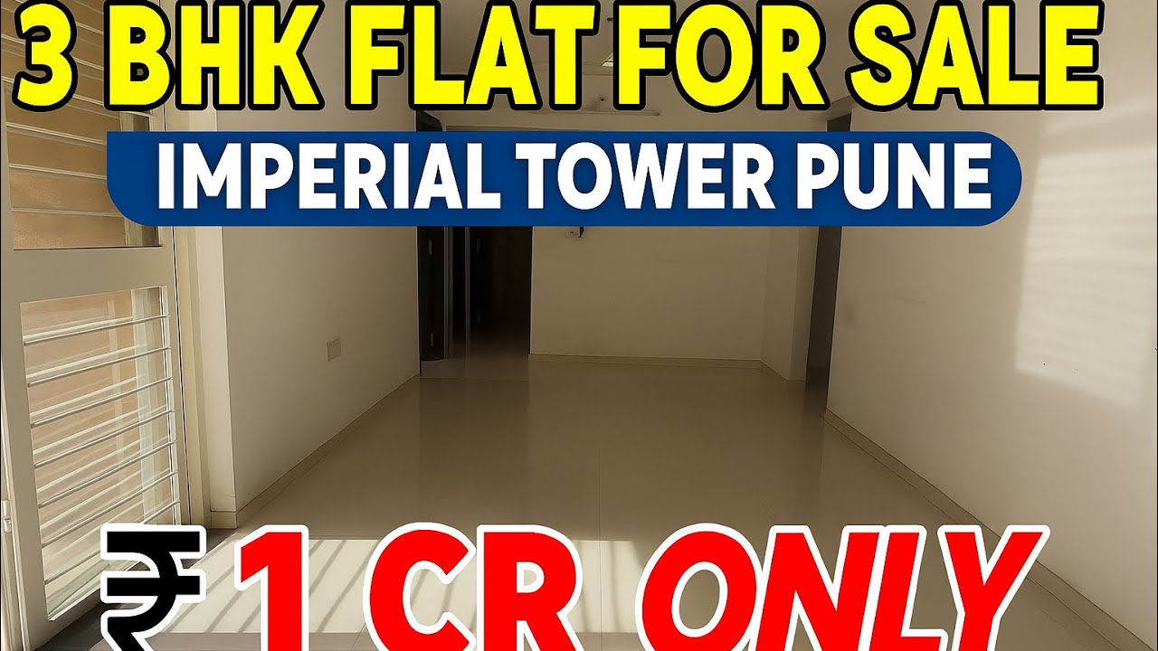 3 BHK Flat for Sale in Pune | 1565 SQFT | NIBM Road Pune | Luxurious Living ₹1 Cr Negotiable