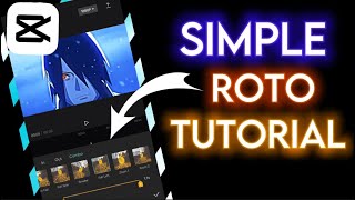 Super simple capcut roto tutorial (Beginners) Part 1