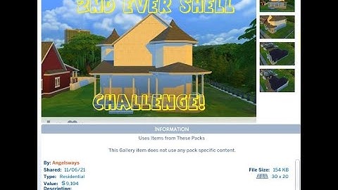 2-Story Shell Challenge Lot Tours  December 18,2021
