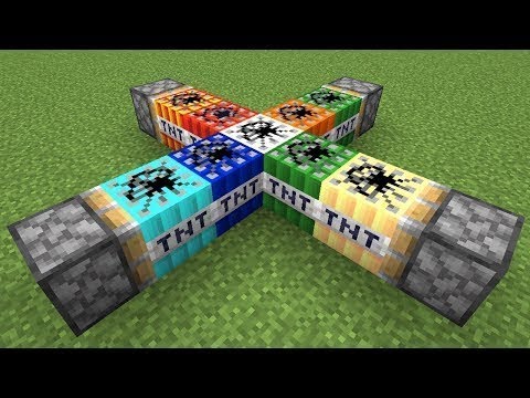 all tnt combined in minecraft - YouTube