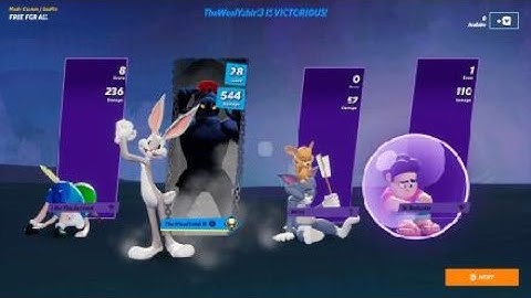 Request:Bugs Bunny Vs Finn Vs Tom And Jerry Vs Steven Universe|MultiVersus