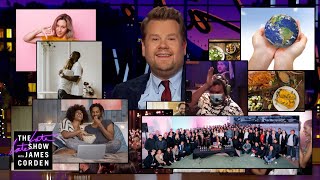 James Corden Breaks Down 2021 w/ Google