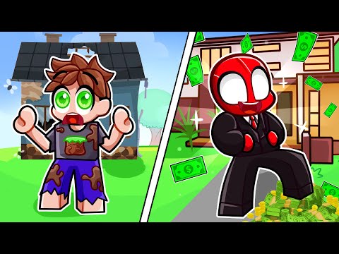 BROOKHAVEN'da ZENGİN VS FAKİR💸FERİTED ROBLOX