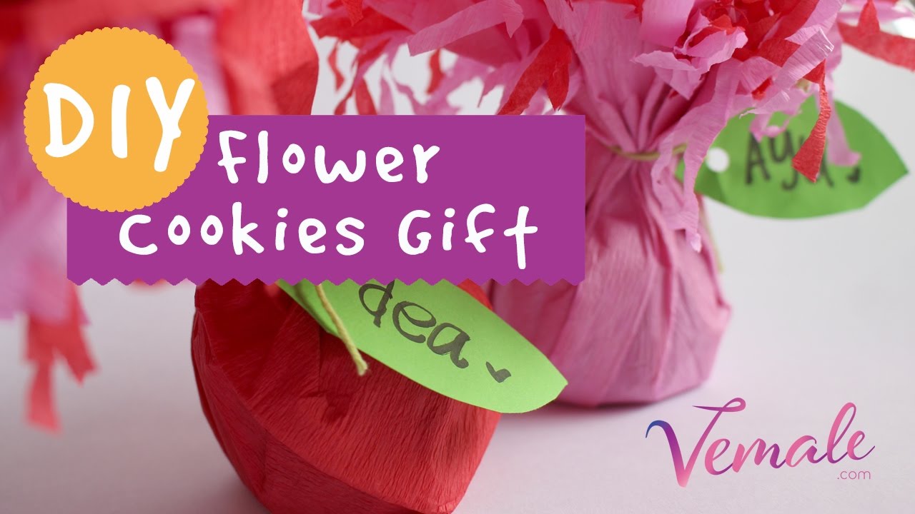 DIY Bungkus Kue Cantik dari Kertas Krep 