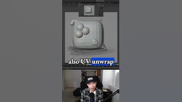 Unwrap eyes, mouth, and arm. Apply one material for all objects  in Blender for Character 1.1: Ghost