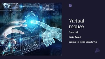 Virtual Mouse| Use Computer without mouse| Controll Cursor Using Python | AI mouse | Computer Vision