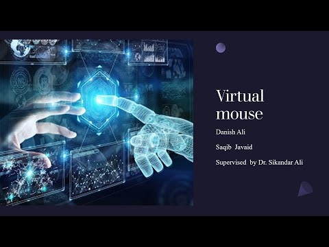 Virtual Mouse| Use Computer without mouse| Controll Cursor Using Python | AI mouse | Computer Vision