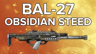 Advanced Warfare In Depth Bal-27 Obsidian Steed Elite Variant Review Wow