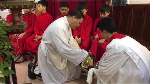 Thánh Lễ Rửa chân 2019 Cựu Viên- Hải Phòng