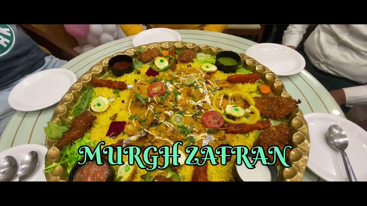 Pakhtoon Kitchen At vadodara //Murg Zafran // Thali Arabic Restaurant