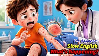 Henry Woke Up Covered in Red Spots... Then Everything Changed! 😱 | Slow English Listening (A2 Level)