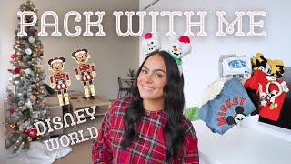 Pack with me for Disney World | December 2024🎄🌟