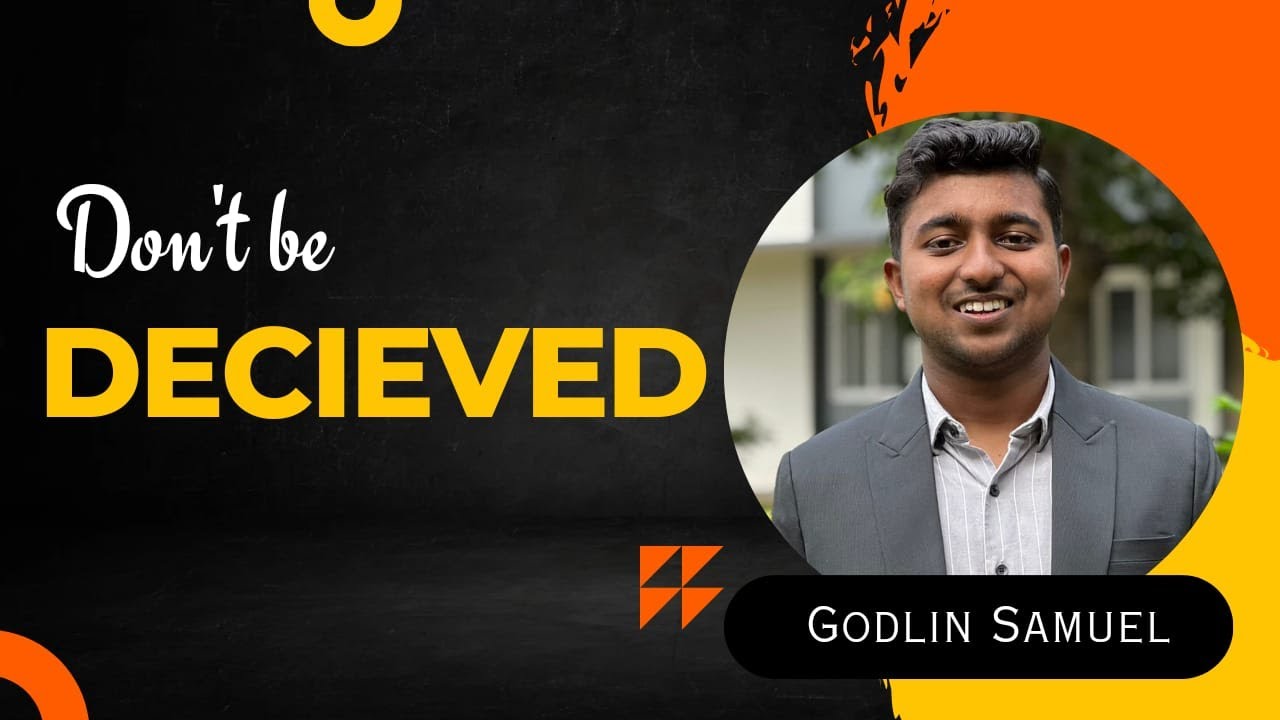 Don't be Decieved | Godlin Samuel | CGLD, SABC Bangalore