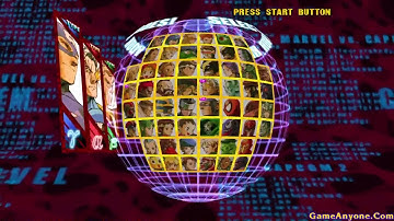 Marvel vs Capcom 2 Psylocke Sakura and Cable