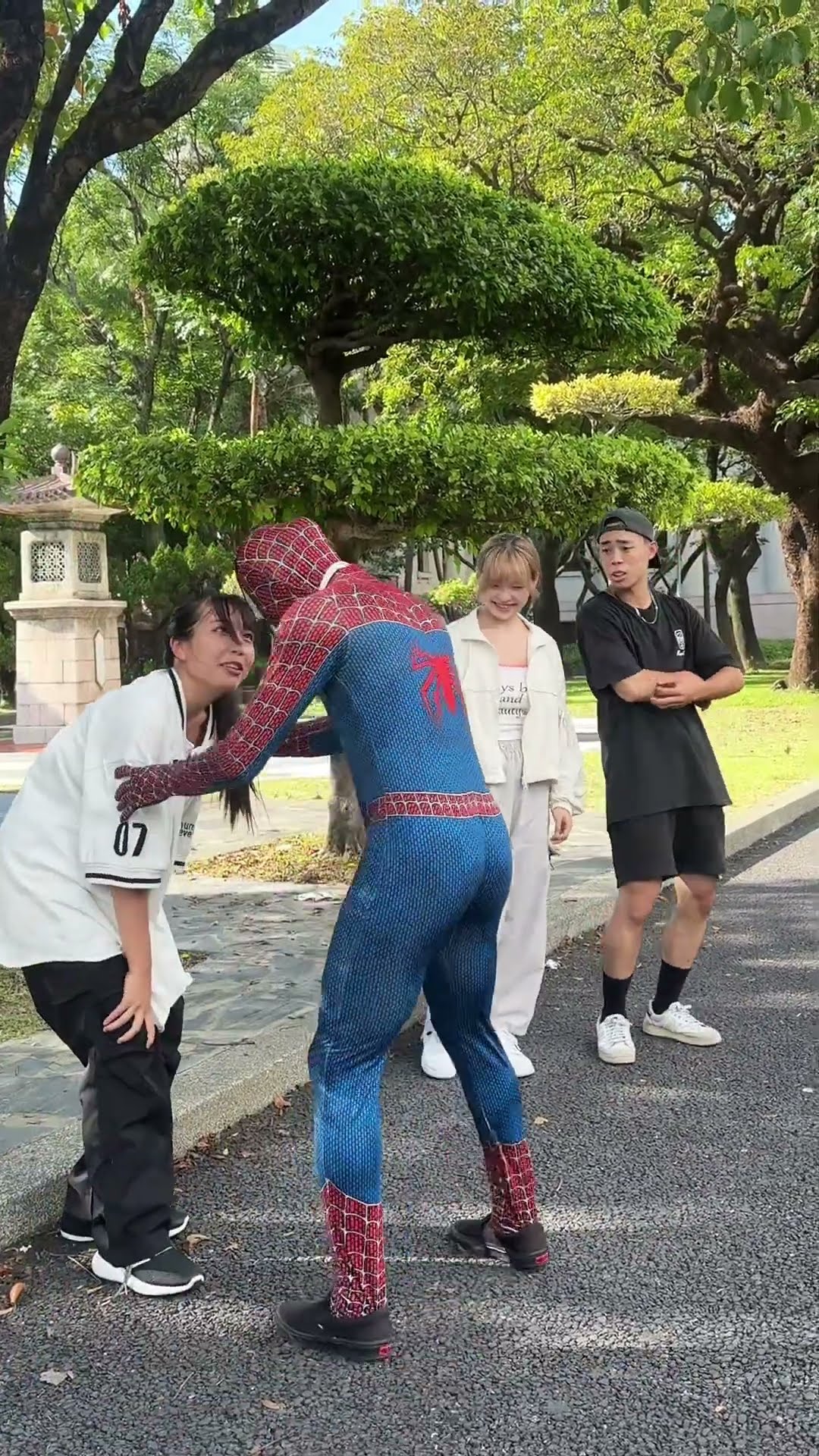 You can't bully my friend.