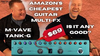 Amazons Cheapest Guitar FX   Is It Any Good?  MVave TankG