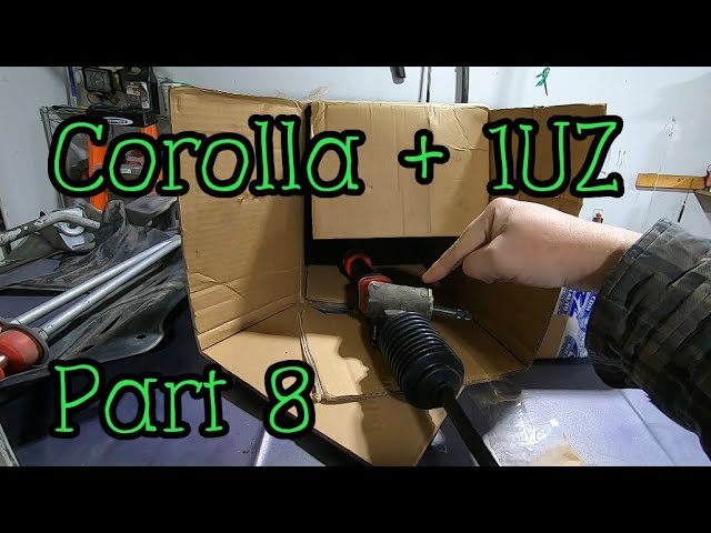 Corolla + 1UZ FE Part 8 STEERING things in a direction Corolla + 1UZ FE Part 8 STEERING things in a direction