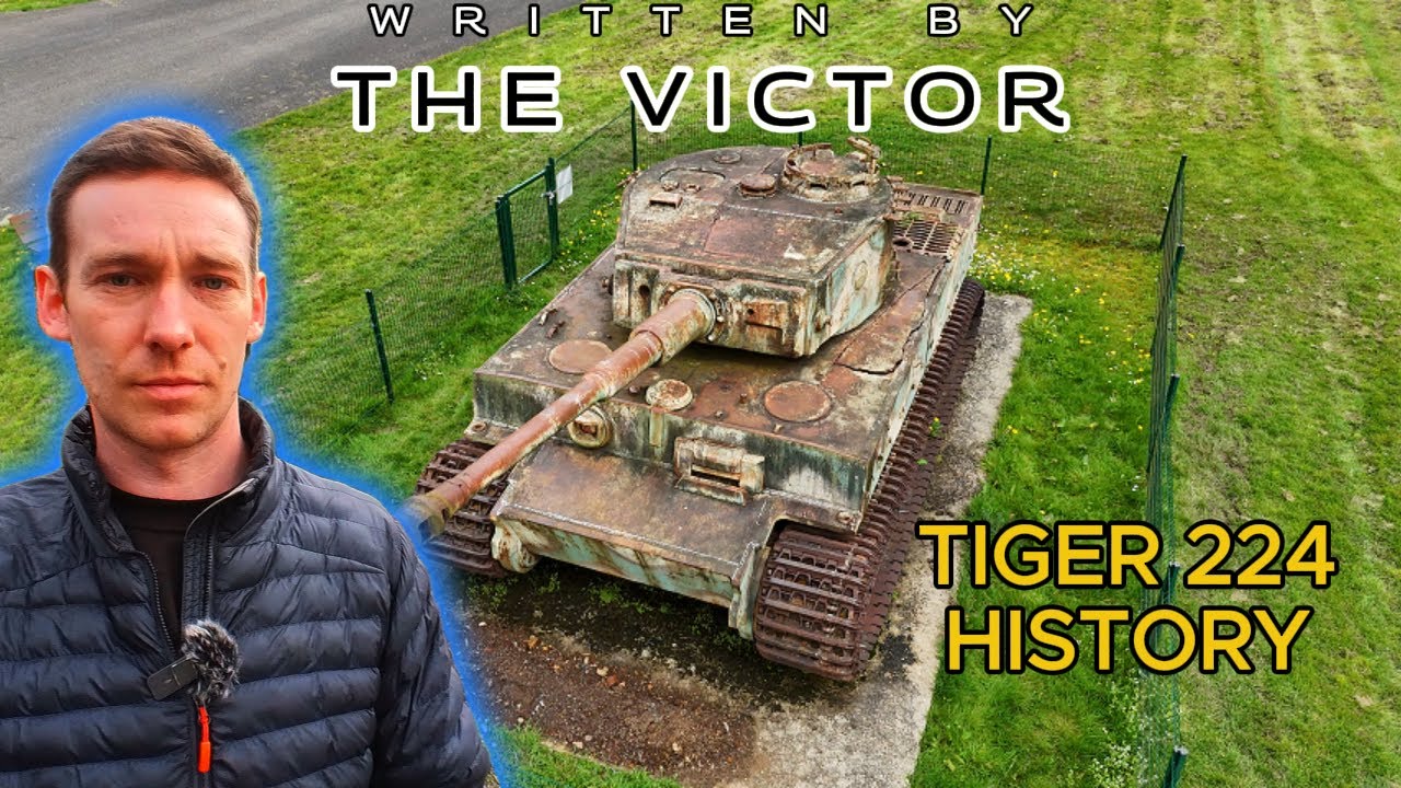 РЕДКИЙ заброшенный танк Tiger I — Вимутье — День Д — Вторая мировая война — Фалез, Нормандия — Ti...